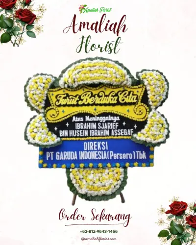 Papan Bunga Duka di Biring Romang